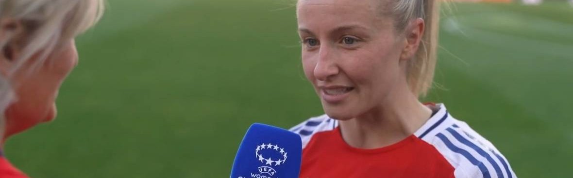 阿森纳女足队长：上半场浪费机会，但只要下半场再来1次就够了