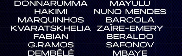 主力尽出！巴黎法甲收官战名单：登贝莱、阿什拉夫、K77在列